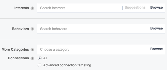 Facebook Interests