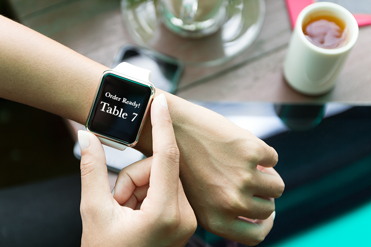 wearable restaurant technology smart watch