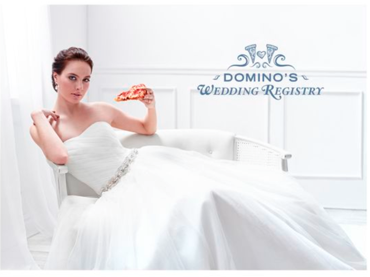 Domino's Wedding Registry