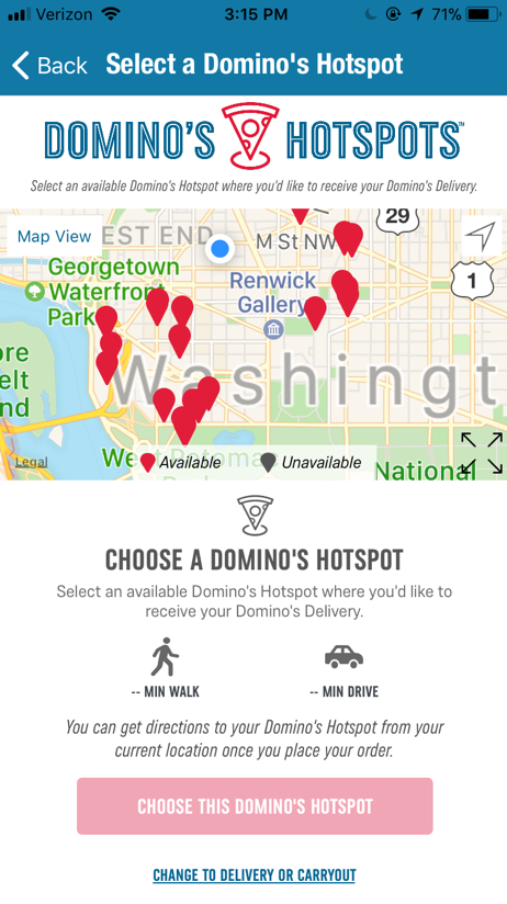 Domino's Hot Spots