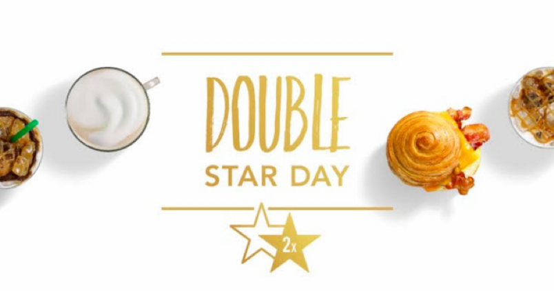 Starbucks Rewards App Double Star Days