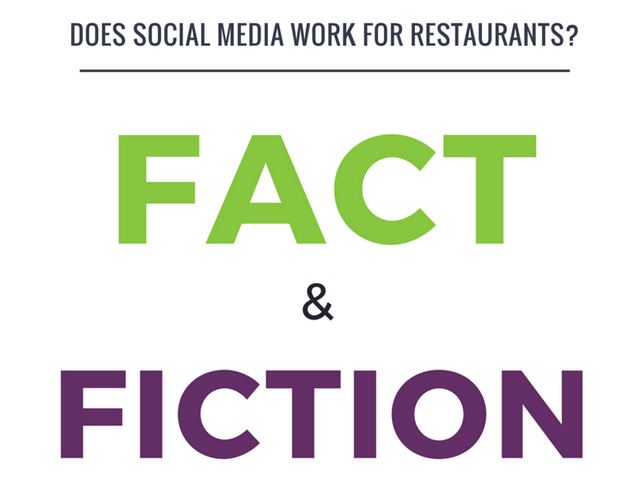 Restaurant Social Media: Fact & Fiction