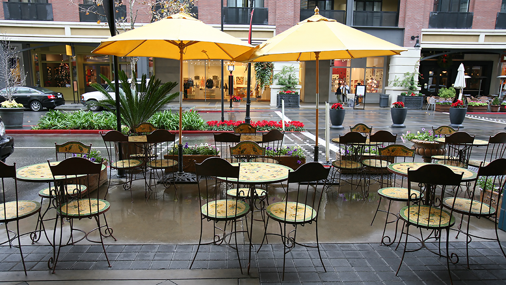 Outdoor Seating Area, Outdoor Restaurant Seating